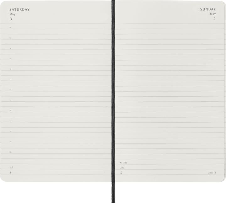 Produktbild Moleskine Tageskalender (A5, Englisch)