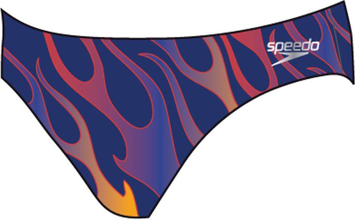 Actual product image Speedo 8cm Allover Digital Brief (4)
