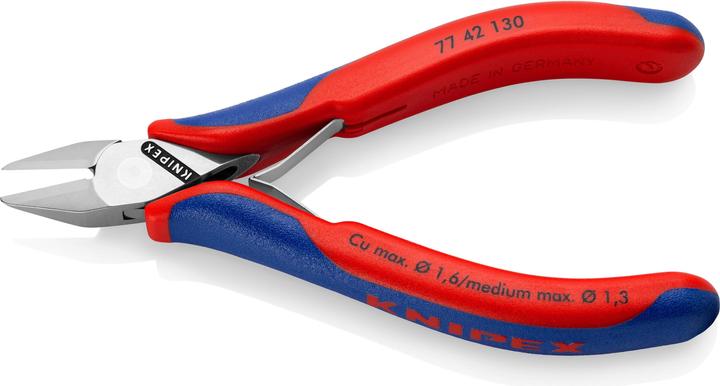 Image du produit Knipex Pinces coupantes latérales pour l'électronique (130 mm)