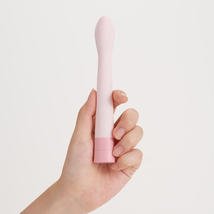 Productafbeelding Iroha koharu BENI - stille vibrator met flexibele top van zacht aanvoelende siliconen, roze