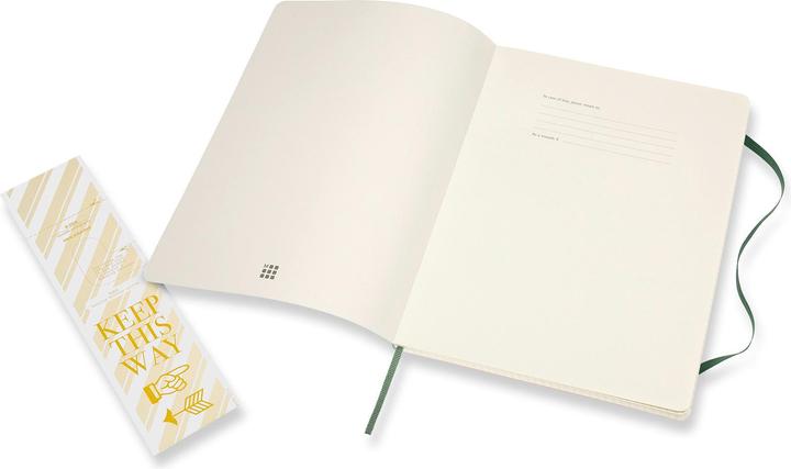 Actual product image Moleskine XL - Notebook (19 x 25 cm, Checked, Soft cover)