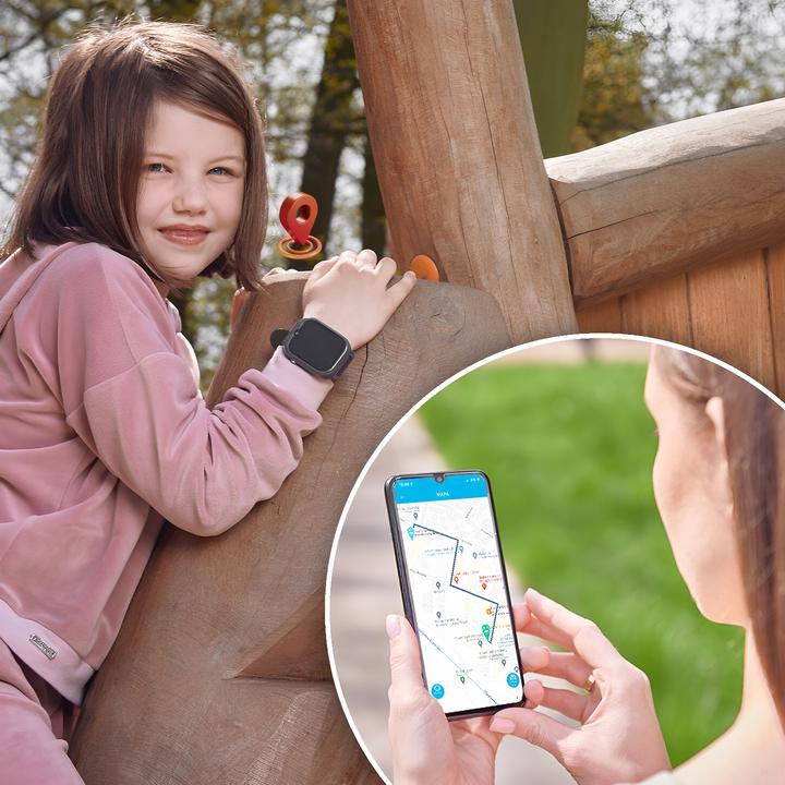 Actual product image Forever Smartwatch GPS WiFi 4G Kids KW-510 black (4G)