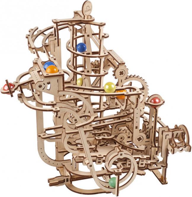 Produktbild Ugears Murmelbahn mit Spiralaufzug