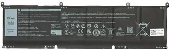 Image du produit Dell BTRY,PRI,97WHR,6C,LITH,BYD (6 cellules)