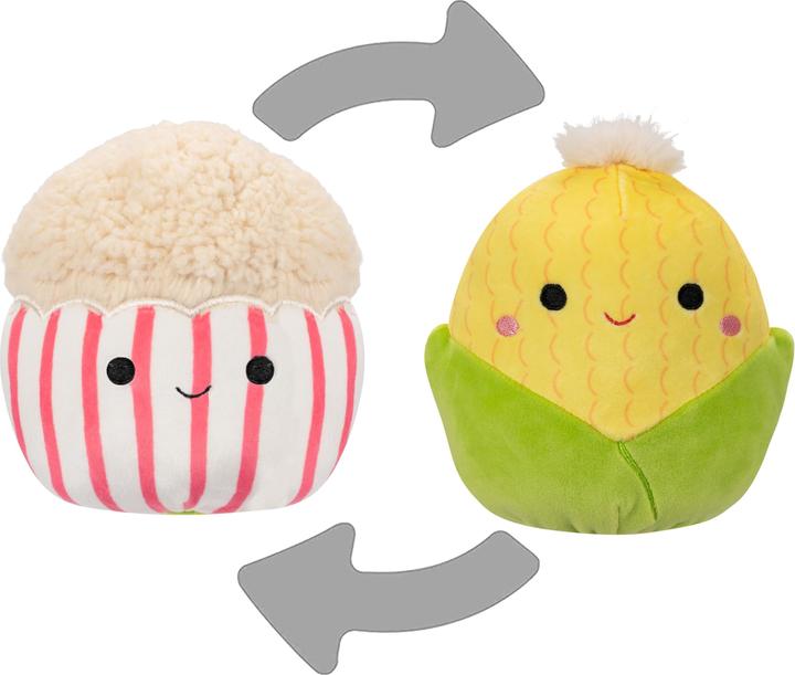 Squishmallows - Flip A Mallow Popcorn/Corn (13 cm)