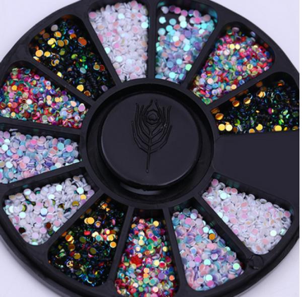 Image du produit Nagellack24 Pierres strass Color Mix (Set, Multicolore)