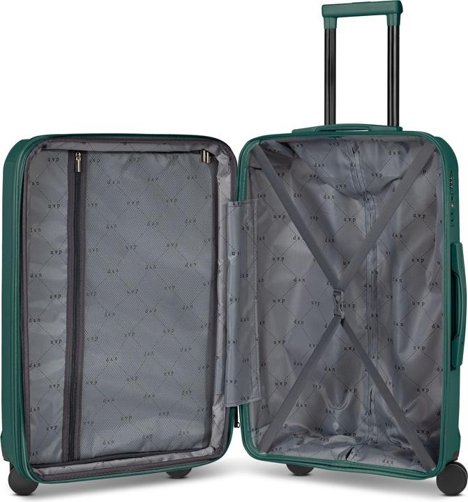Produktbild D&N South Dakota 4 Rollen Kofferset 3-teilig mit Dehnfalte (203 l, XL (ab 115l))
