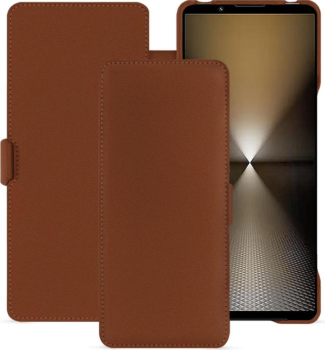 Actual product image Noreve Horizontal leather flap shell (Sony Xperia 1 VI)