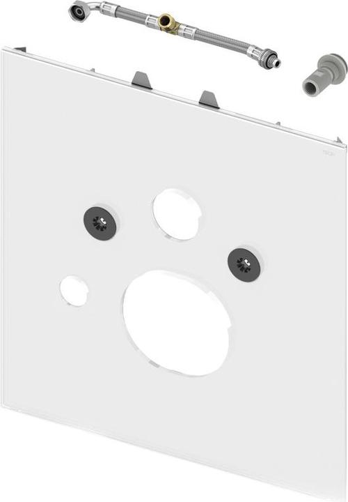 Actual product image TECE TECElux WC glass panel for shower WC for Geberit AquaClean Sela and Mera and Grohe Sensia Arena