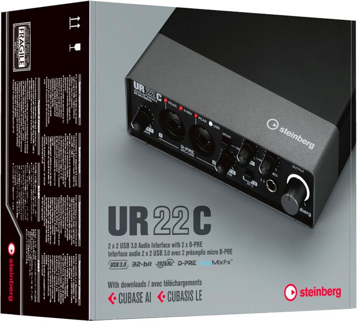 Actual product image Steinberg UR22C (USB)