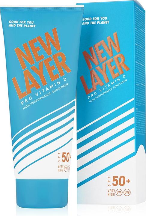 New Layer Pro Vitamin D High Performance Sonnencreme LSF50+ (Sonnencreme, SPF 50+, 200 ml, 252 g)