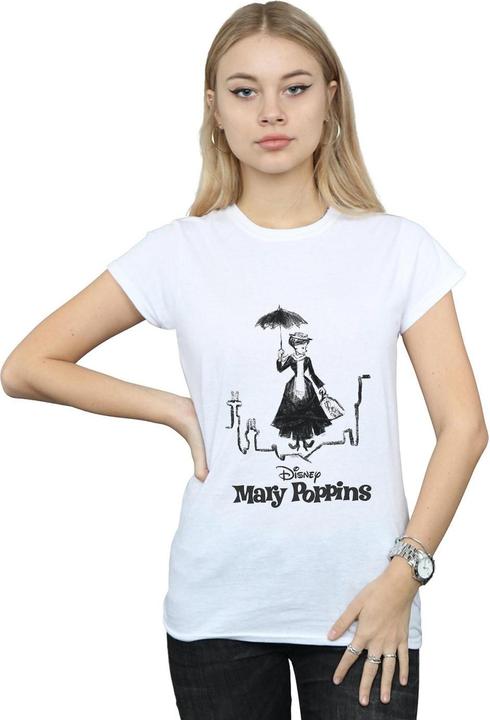 Produktbild Disney Mary Poppins Rooftop Landing TShirt (XL)