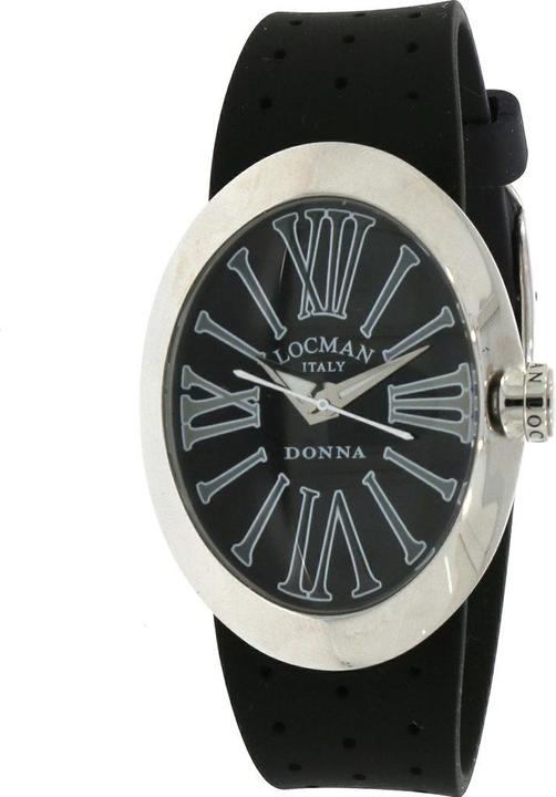 Image du produit Locman Italy Montre femme Donna noire Ref. 0410 (Montre analogique, 34.50 mm)