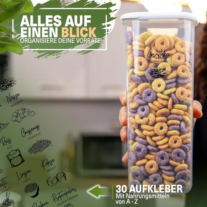 Produktbild Viwares 12er Set Vorratsdosen (21 l)