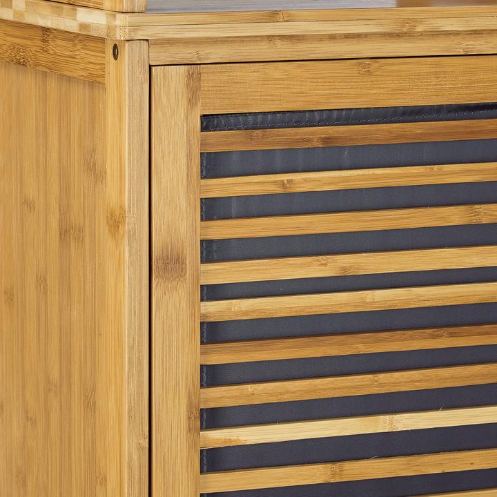 Actual product image Relaxdays Bathroom shelf (33.5 x 28 x 170 cm)