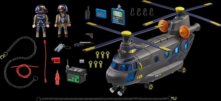 Actual product image Playmobil SWAT rescue aircraft (71149, Playmobil City Action)