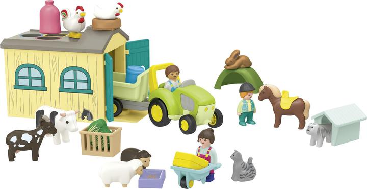 Productafbeelding Playmobil Tractor boerderij avontuur (71656)