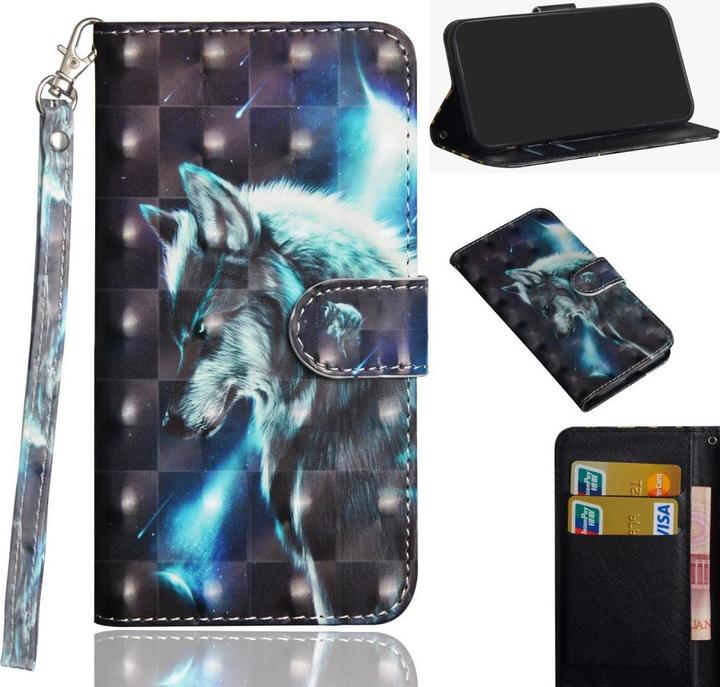 Actual product image Cover-Discount Glitter effect leather cell phone case (Apple iPhone 11)