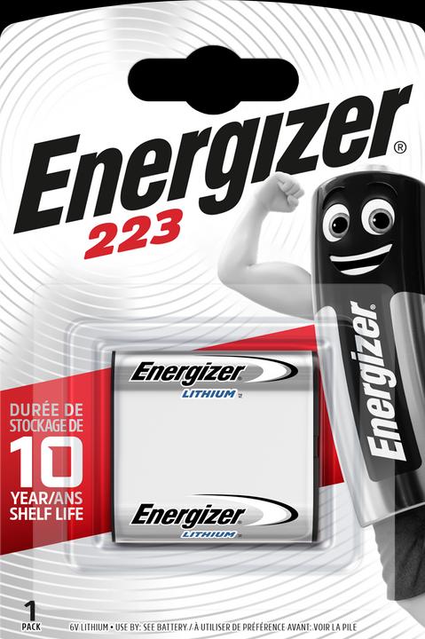 Produktbild Energizer 223 Lithium Photo (1 Stk., CRP2, 1500 mAh)
