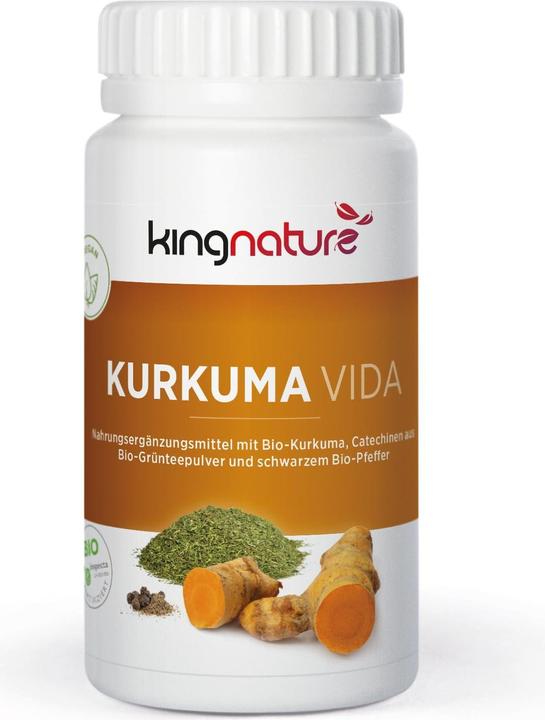Kingnature Kurkuma Vida (72 Piece, Capsules, 82 g)