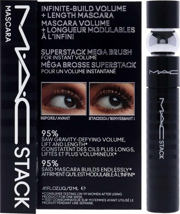 MAC Cosmetics MACSTACK Mascara Mega Brush (Black)
