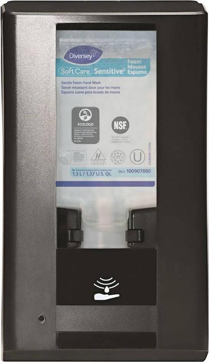 Diversey Sensorspender für Seife IntelliCare Hybrid schwarz Schwarzer Spender mit Sensor