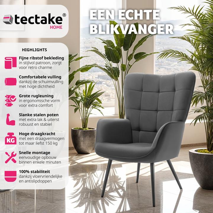 Immagine prodotto tectake Salottino in rattan Lucca