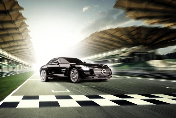 Actual product image Carson 1:24 M.-Benz SLS AMG 2.4G 100% RTR black