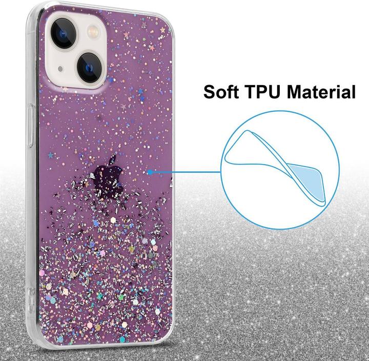Immagine prodotto Cadorabo Copertura in TPU scintillante (Apple iPhone 13)