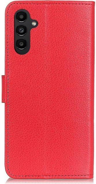 Produktbild MU Classic Litchi Leder Bookcover Series (Samsung Galaxy A14 5G, Samsung Galaxy A14)