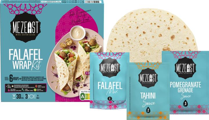 Produktbild Mezeast Falafel Wrap Kit (420 g)