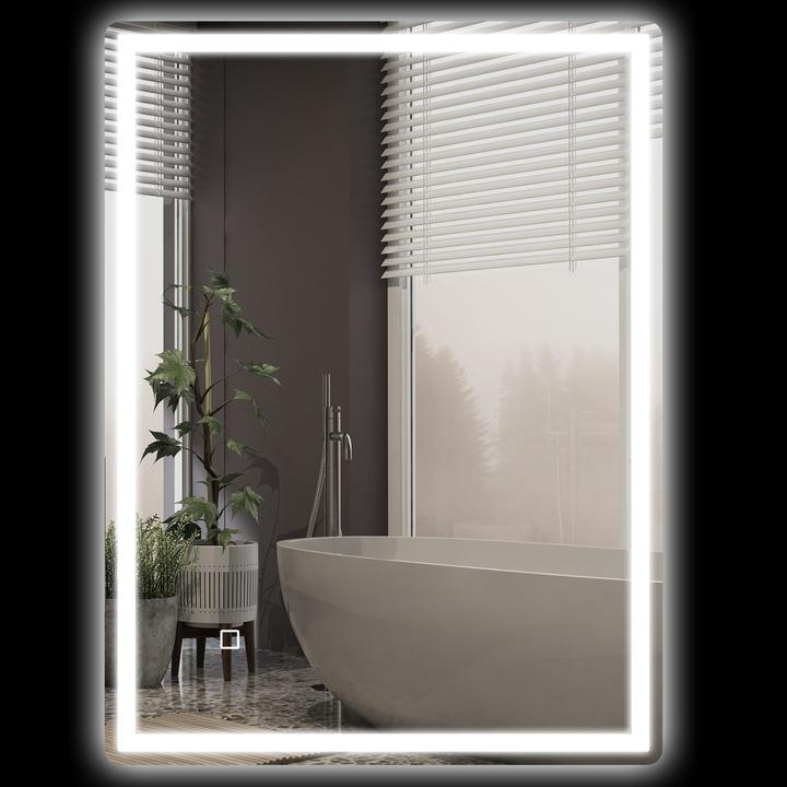 Actual product image Jamb Bathroom mirror (60 x 80 x 4 cm)