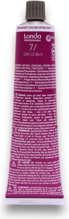 Image du produit Londa Coloration crème Color 7/ blond moyen naturel chaud (7/ blond moyen blond naturel chaud)