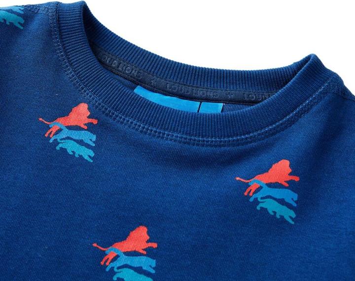 Produktbild VidaXL Kinder-Sweatshirt Dunkelblau 116,Material: 92 % Baumwolle. 8 (116)