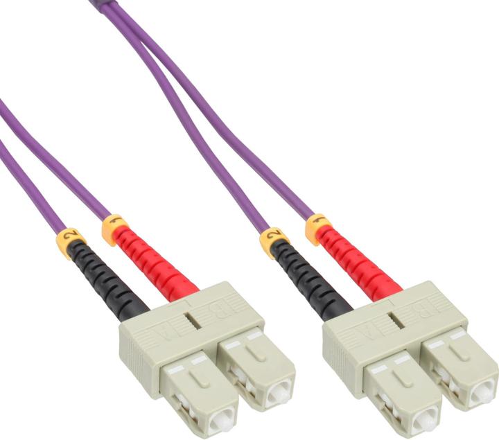 Actual product image InLine FO duplex cable SC/SC 50/125um OM4 7.5m (CAT6, 7.50 m)