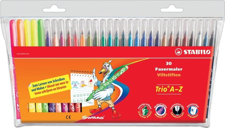 Image du produit STABILO Feutres de coloriage Trio A-z (Multicolore, 30 x)