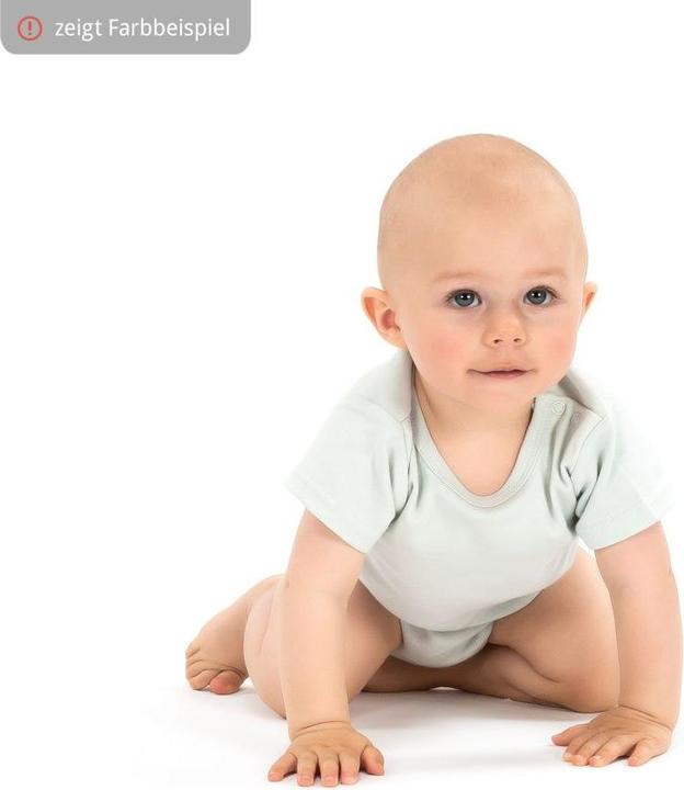 Produktbild La Loona LaLoona Baby-Bodys & Wickelbodys Baby Body Kurzarm OEKO-TEX® 6er Pack - Rose Grau - (80)