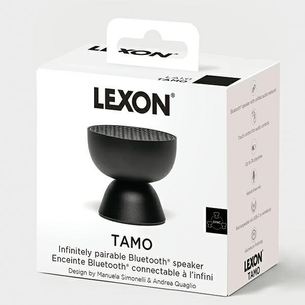 Actual product image Lexon Tamo Głośnik Bluetooth ciemnoczerwony/dark red