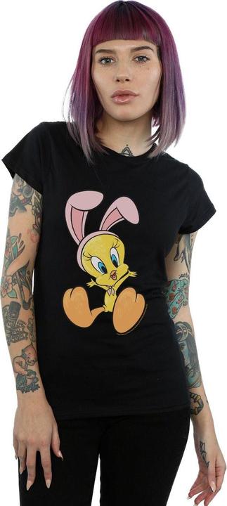 Immagine prodotto Looney Tunes Tweety Pie Bunny Ears Maglietta Donna (L)