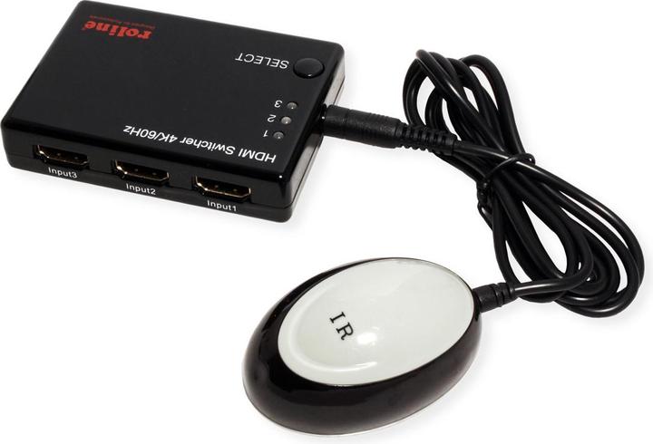 Produktbild Roline 4K HDMI Switch, 3-fach