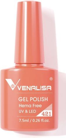Produktbild Venalisa Gellack 421 UV/LED (Coral, UV-Gel Lack)