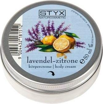 Actual product image Styx Body Cream - Lavender Body Cream - Lemon (Body cream, 50 ml)