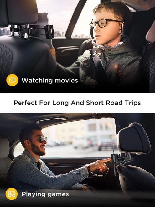 Image du produit Lisen PowerSnap Support de tablette pour siège arrière de voiture