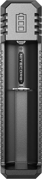 Nitecore Chargeur USB UI1 (1 pcs, 14500, 16340, 18650, Chargeurs sans batterie)