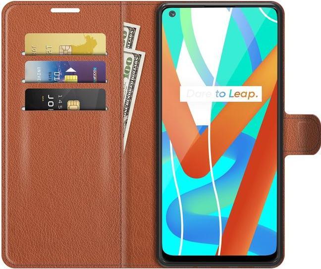 Produktbild MU Classic Litchi Leder Bookcover Series (Realme 8 5G)