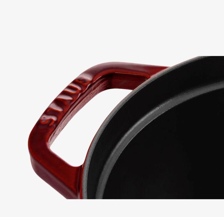 Immagine prodotto Staub Tostapane ovale rosso scuro (33 cm, Pirofila + casseruola, Ghisa)