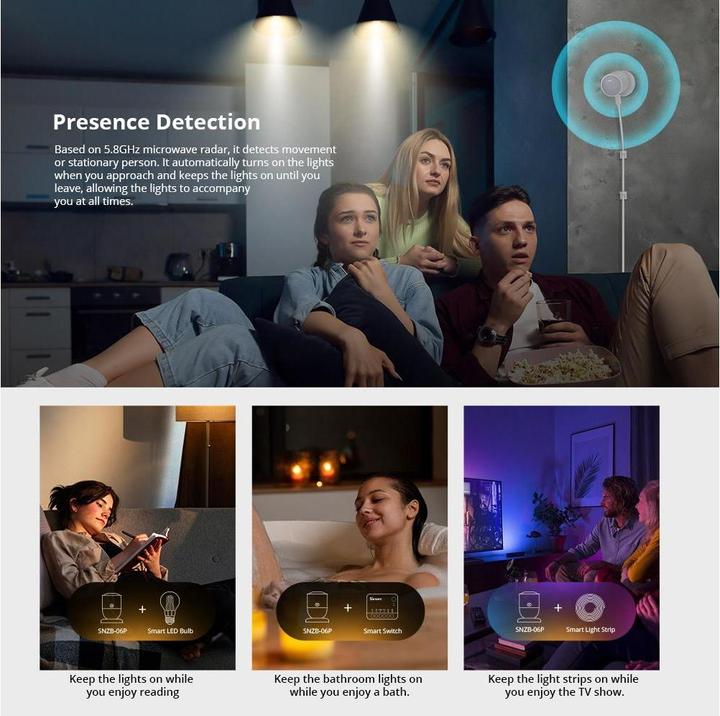 Actual product image Sonoff Motion detector (4 m)