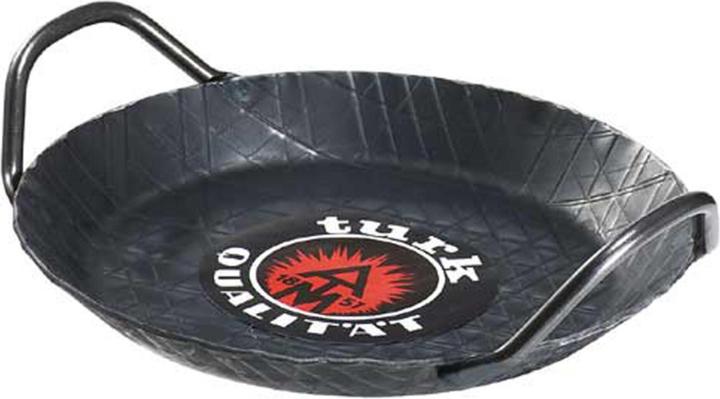 Image du produit Turk Friture de fer forgé (24 cm, Poêle à frire, Acier, Fer)