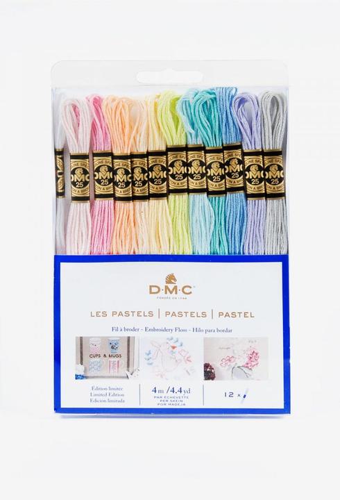 Produktbild DMC Stickgarn Set Pastels (117 m)