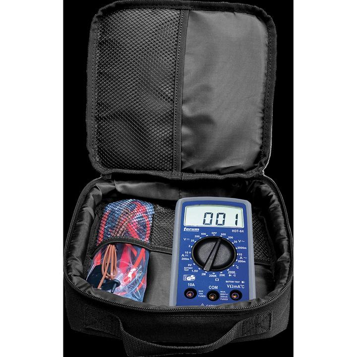 Actual product image Forum Professional Solutions Digital multimeter 2-600V in case (CAT III 600V)